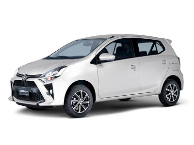 Rent Toyota Agya 2021 - 2024 на Бали